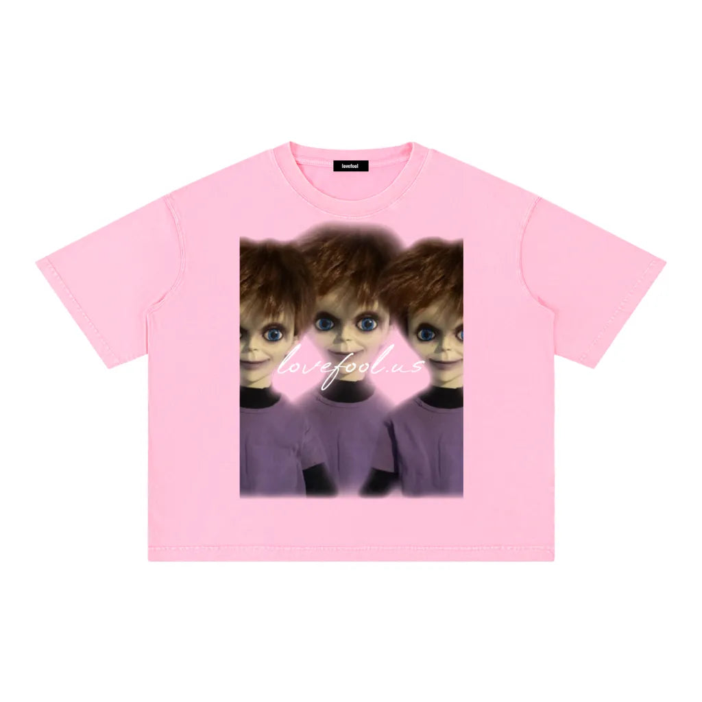"Pink" Glenn Boxy Tee